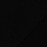Jacquard Cotton Polyester Stretch Knit Fabric, 398 gsm, 155 cm — Black — photo 2