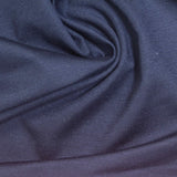 Viscose Nylon Stretch Ponte Knit Fabric, 180 gsm, 160 cm — Navy — photo 2
