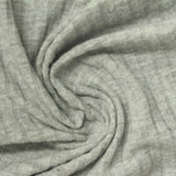 Light Grey Heathered-Marl Rib Knit, Poly-Viscose — photo 2