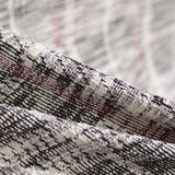 Red Plaid Jacquard, Poly-Cotton — photo 2