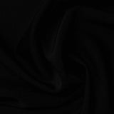 Nylon Stretch Warp Knit Fabric, 180 gsm, 160 cm — Black — photo 2
