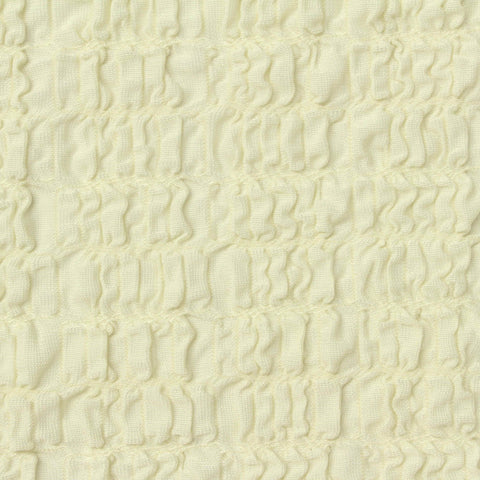 Polyester Stretch Crepe Fabric, 210 gsm, 165 cm — Yellow