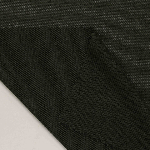 Black Marl Jersey Knit, Viscose-Poly, 170 gsm, 160 cm, ref EF-210211