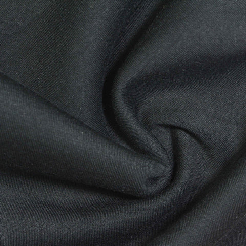 Dark Grey Marl Scuba Knit, Poly-Cotton, 384 gsm
