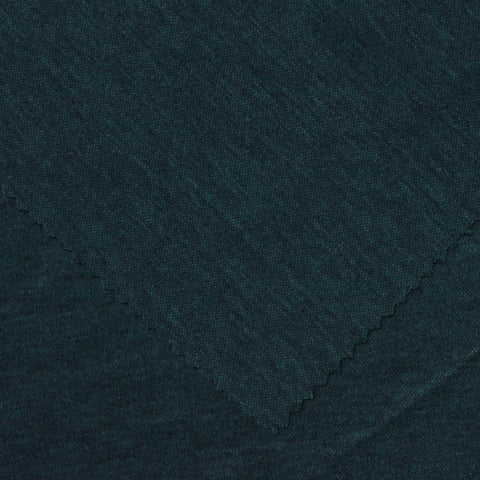 Polyester Viscose Ponte Knit Fabric, 170 gsm, 160 cm — Navy