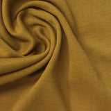 Polyester Tencel Lyocell Blend Stretch Rib Knit Fabric, 196 gsm, 176 cm — Khaki — photo 2