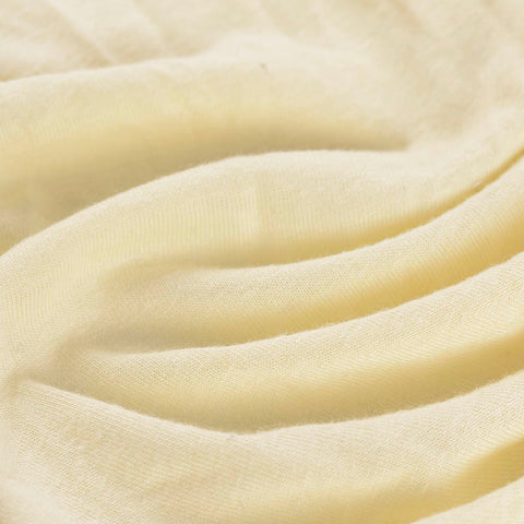 Cotton Polyester Jersey Knit Fabric, 138 gsm, 163 cm — Beige