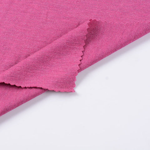 Viscose Stretch Jersey Knit Fabric, 175 gsm, 165 cm — Pink