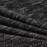 Black Marl Chunky Knit, Cotton-Poly — photo 2