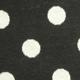 Black Polka-Dot Jacquard, Poly-Viscose — photo 2