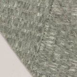 Dark Grey Heathered-Marl Rib Knit, Polyester — photo 2