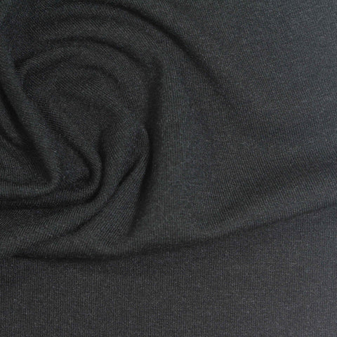 Polyester Viscose Stretch Jersey Knit Fabric, 200 gsm, 172 cm — Grey