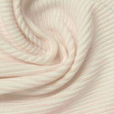 Light Pink Horizontal-Stripe Knit, Polyester — photo 2