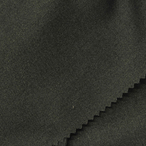 Dark Green Marl Twill, Poly-Viscose