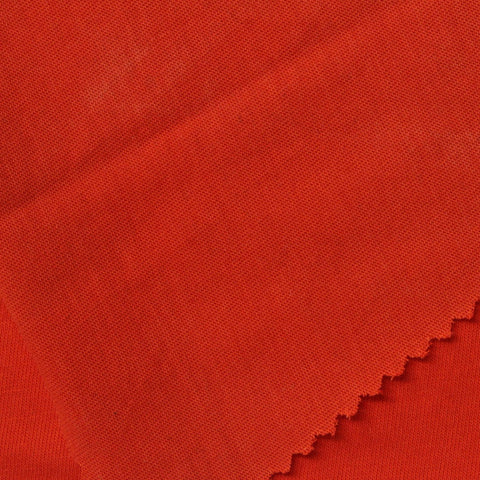 Cotton Stretch Knit Fabric, 260 gsm, 175 cm — Red