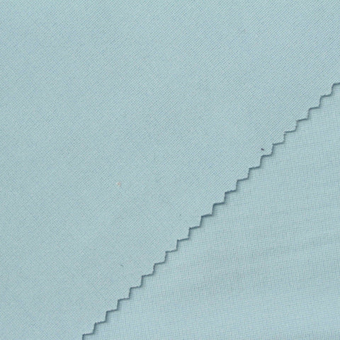 Viscose Nylon Stretch Ponte Knit Fabric, 330 gsm, 160 cm — Blue, ref EF-267455