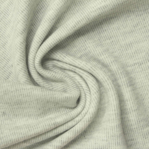 Light Grey Marl Velvet, Polyester, 320 gsm