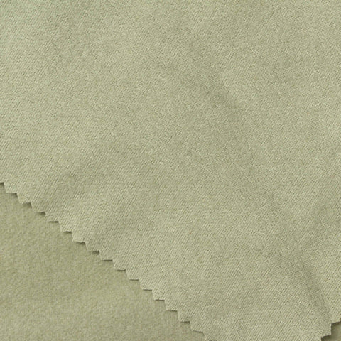 Polyester Stretch Velvet Fabric, 320 gsm, 180 cm — Khaki