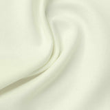 Polyester Stretch Interlock Knit Fabric, 330 gsm, 165 cm — White — photo 2