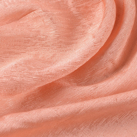 Peach Marl Woven, Polyester