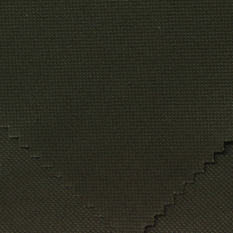 Jacquard Cotton Stretch Woven Fabric, 240 gsm, 147 cm — Green