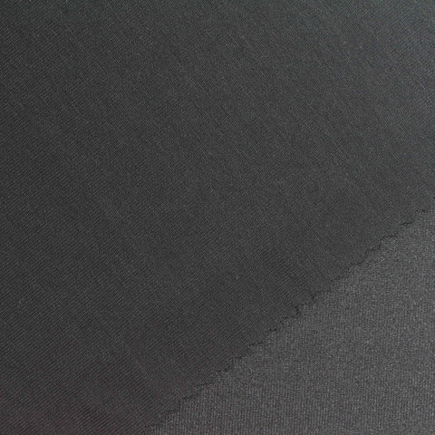 Dark Grey Marl Scuba Knit, Poly-Viscose, 330 gsm, 165 cm