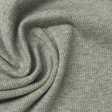 Grey Marl Rib Knit, Cotton-Modal — photo 2