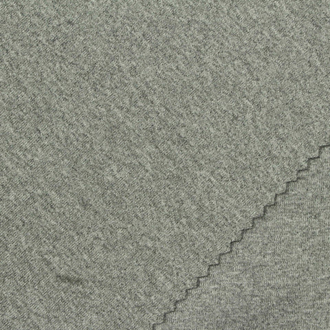 Grey Marl Scuba Knit, Polyester, 360 gsm