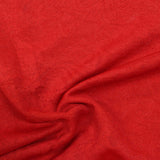 Jacquard 100% Polyester Knit Fabric, 209 gsm — Red — photo 2