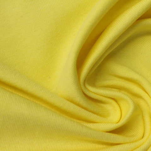 Cotton Stretch Jersey Knit Fabric, 219 gsm, 170 cm — Green