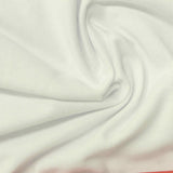 100% Cotton Jersey Knit Fabric, 160 gsm, 162 cm — White — photo 2