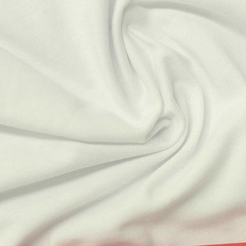 Off-White Jersey Knit, Cotton