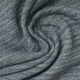 Blue-Grey Marl French Terry, Cotton-Poly — photo 2