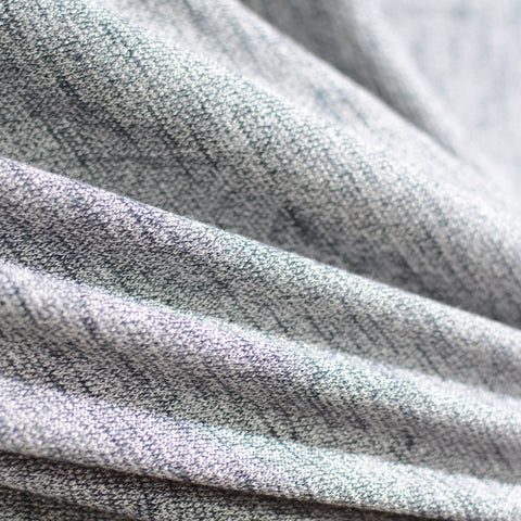 Light Grey Marl Chunky Knit, Viscose-Poly, 230 gsm
