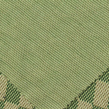 Green Check Interlock Knit, Polyester — photo 2