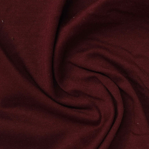 100% Cotton Interlock Knit Fabric, 193 gsm, 162 cm — Red
