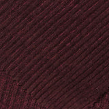 Brushed Viscose Polyester Stretch Rib Knit Fabric, 240 gsm, 155 cm — Red — photo 2