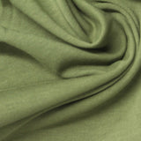Green Heather Jersey Knit, Cotton — photo 2