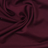 Brushed Polyester Stretch Milk Silk Knit Fabric, 140 gsm, 153 cm — Red — photo 2