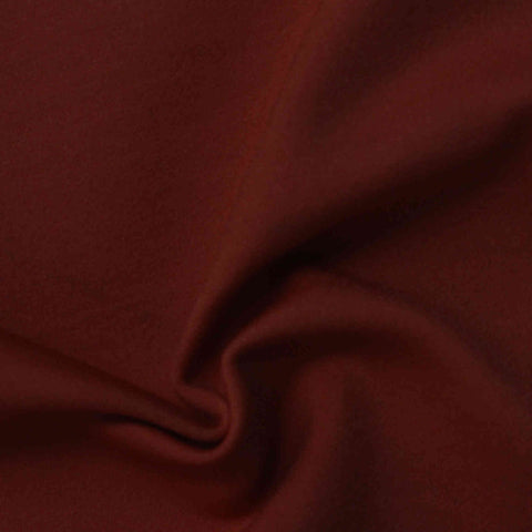Viscose Nylon Stretch Ponte Knit Fabric, 398 gsm, 145 cm — Brown