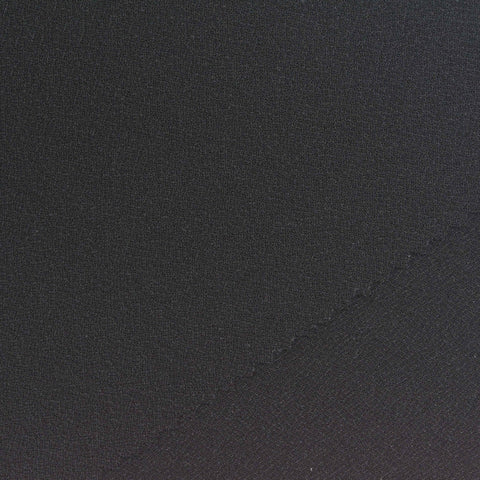 Black Linen-Look, Polyester