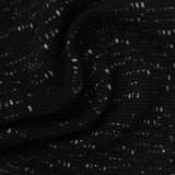 Black Marl Jacquard, Cotton-Poly — photo 2