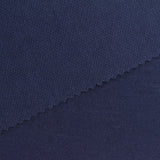 Polyester Stretch Interlock Knit Fabric, 376 gsm, 160 cm — Navy — photo 2
