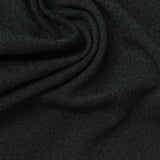Dark Grey Marl Piqué Knit, Polyester — photo 2
