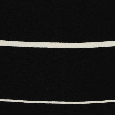 Black Stripe Crepe, Viscose