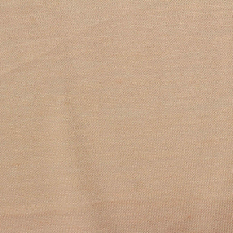 Polyester Viscose Jersey Knit Fabric, 125 gsm, 180 cm — Beige