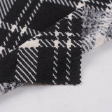 Black Plaid Jacquard, Polyester — photo 2