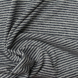 Dark Grey Horizontal-Stripe Chunky Knit, Polyester — photo 2