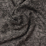 Black Marl Chunky Knit, Viscose-Poly — photo 2