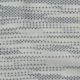 Dark Blue Geometric Jacquard, Poly-Cotton — photo 2